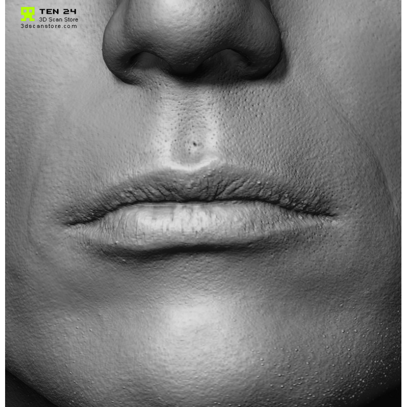 Male 018 Head Scan Cleaned