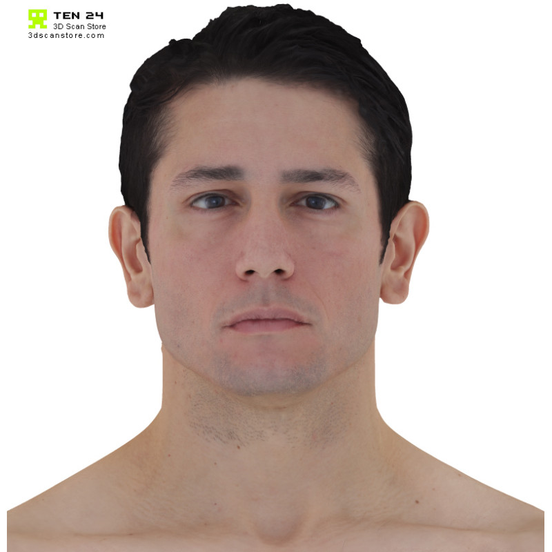 Male 018 Head Scan Cleaned