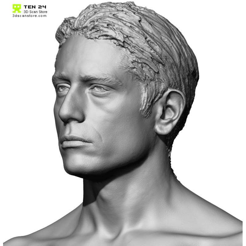 Male 018 Head Scan Cleaned