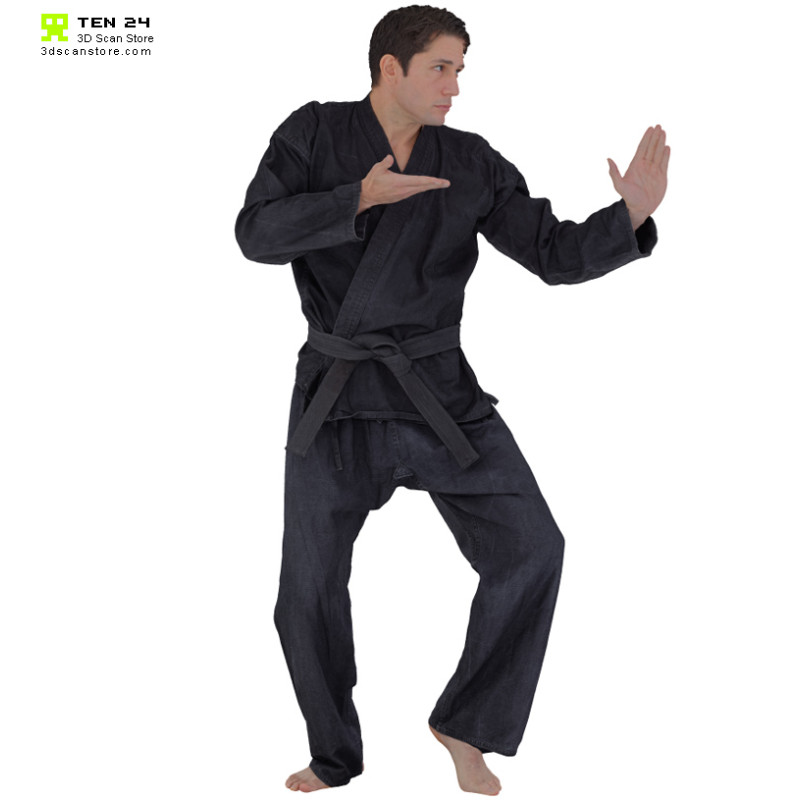 Male Taekwondo Pose 04