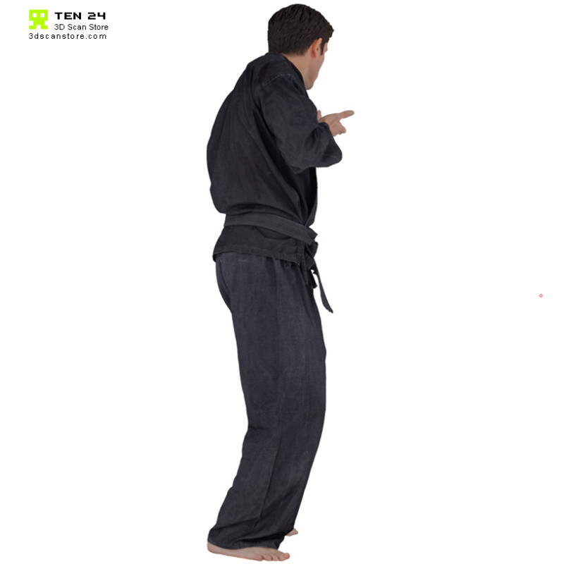 Male Taekwondo Pose 04