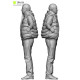 Shaded Male 02 Puffer Hoodie_Arms out