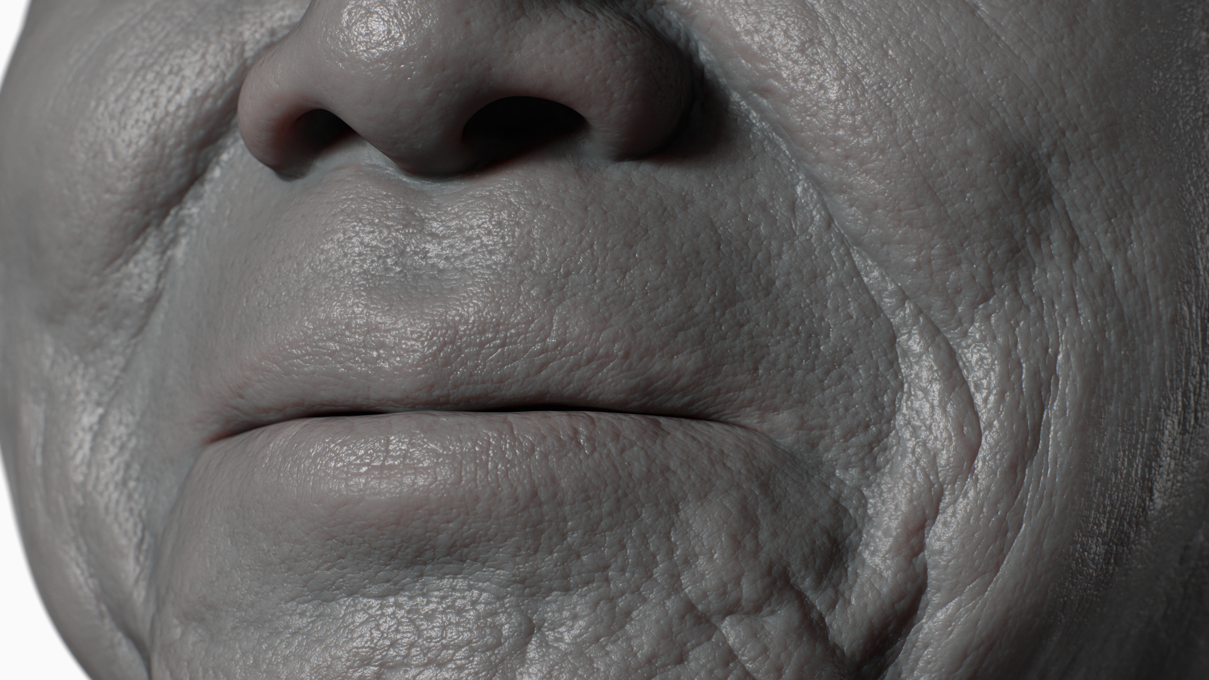 Drawn Map Example Male 16 / HD Displacement Map
