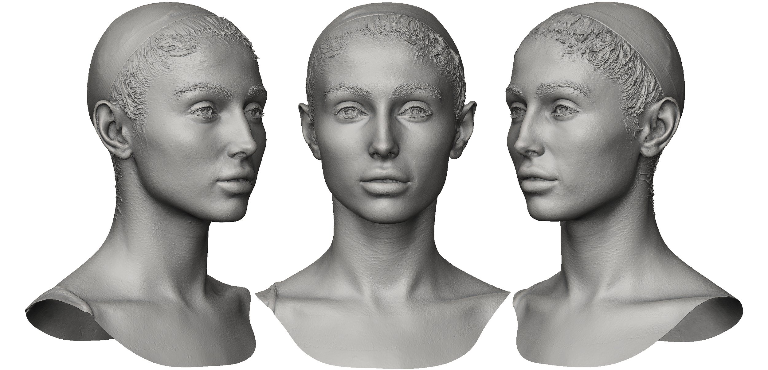 3D Head scan download