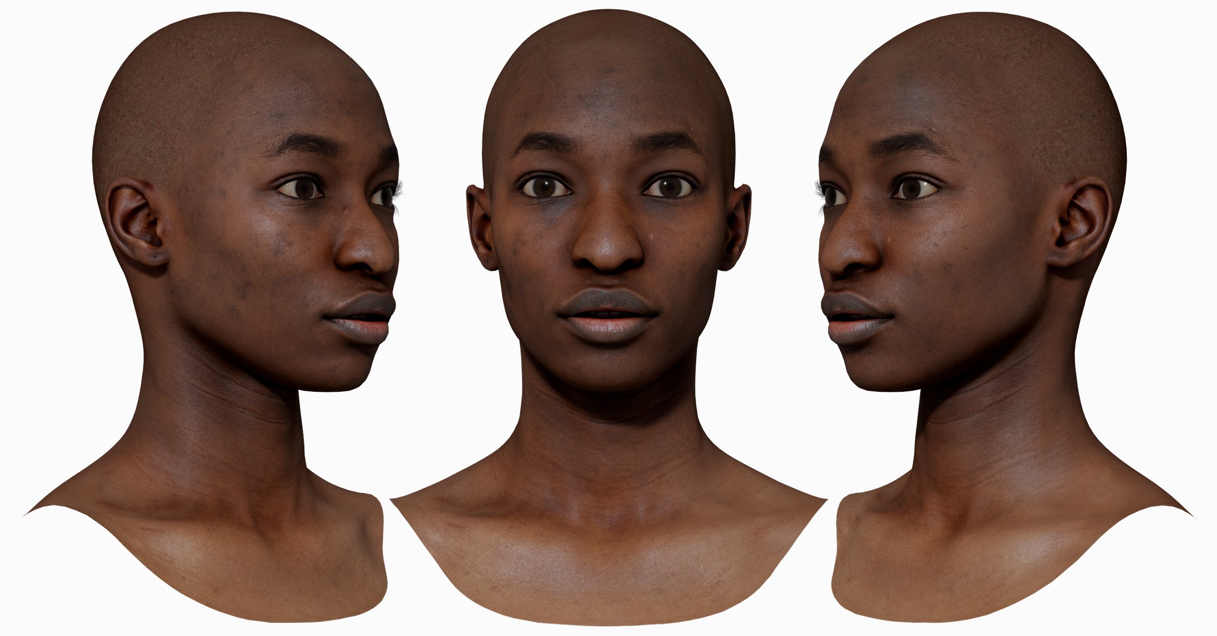 Download Female 3D Face scan