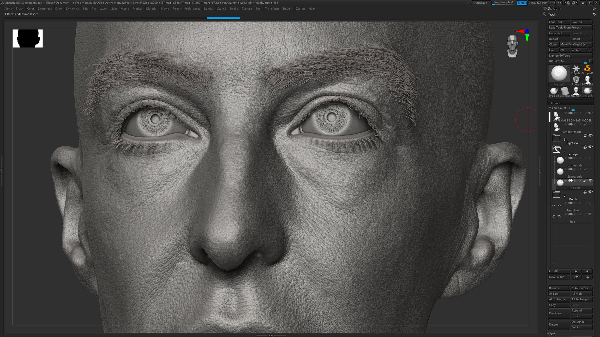 Skin Alpha Maps vrogue co - Zbrush CU 