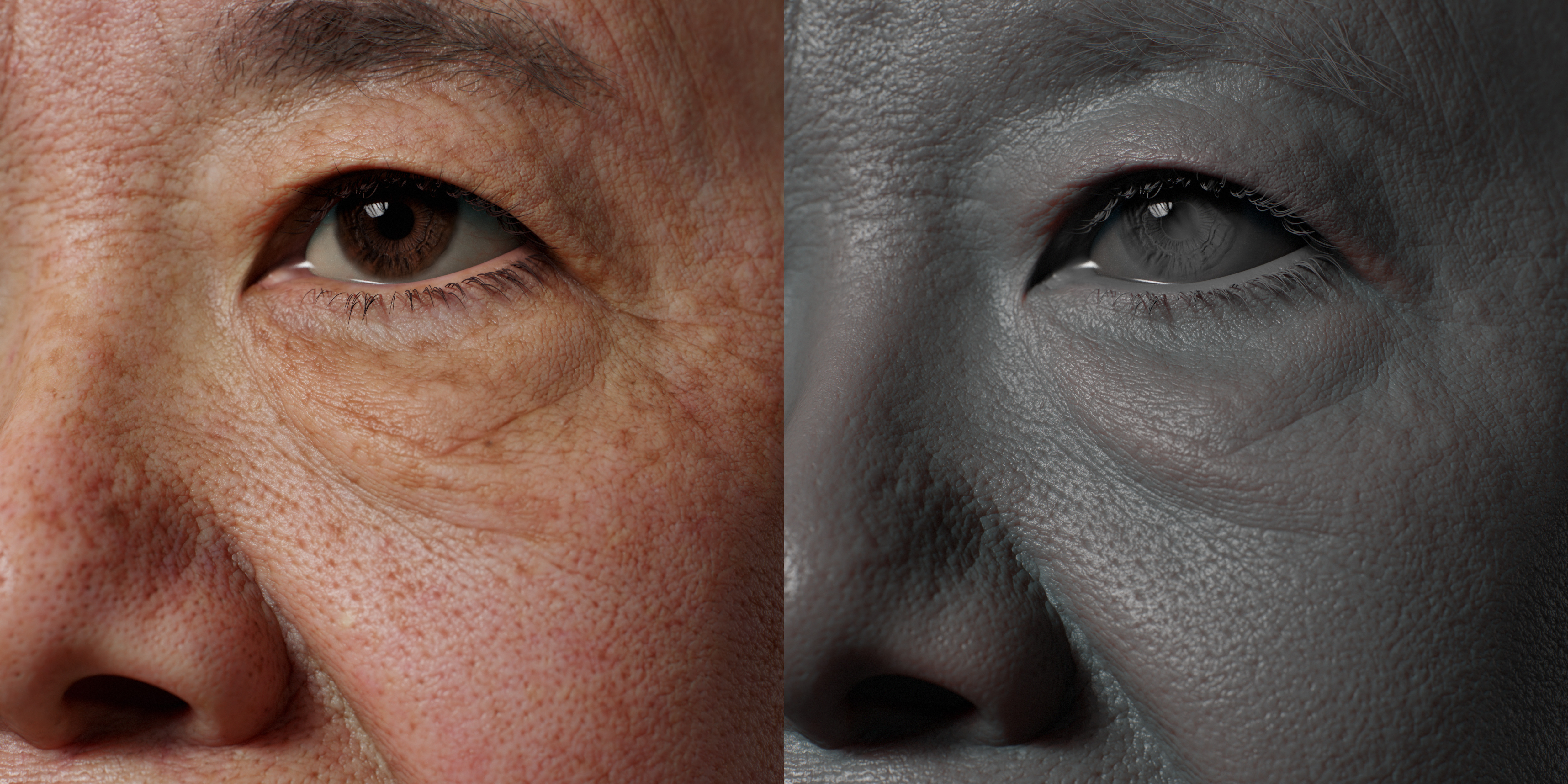 HD Female 3D Head Model 52