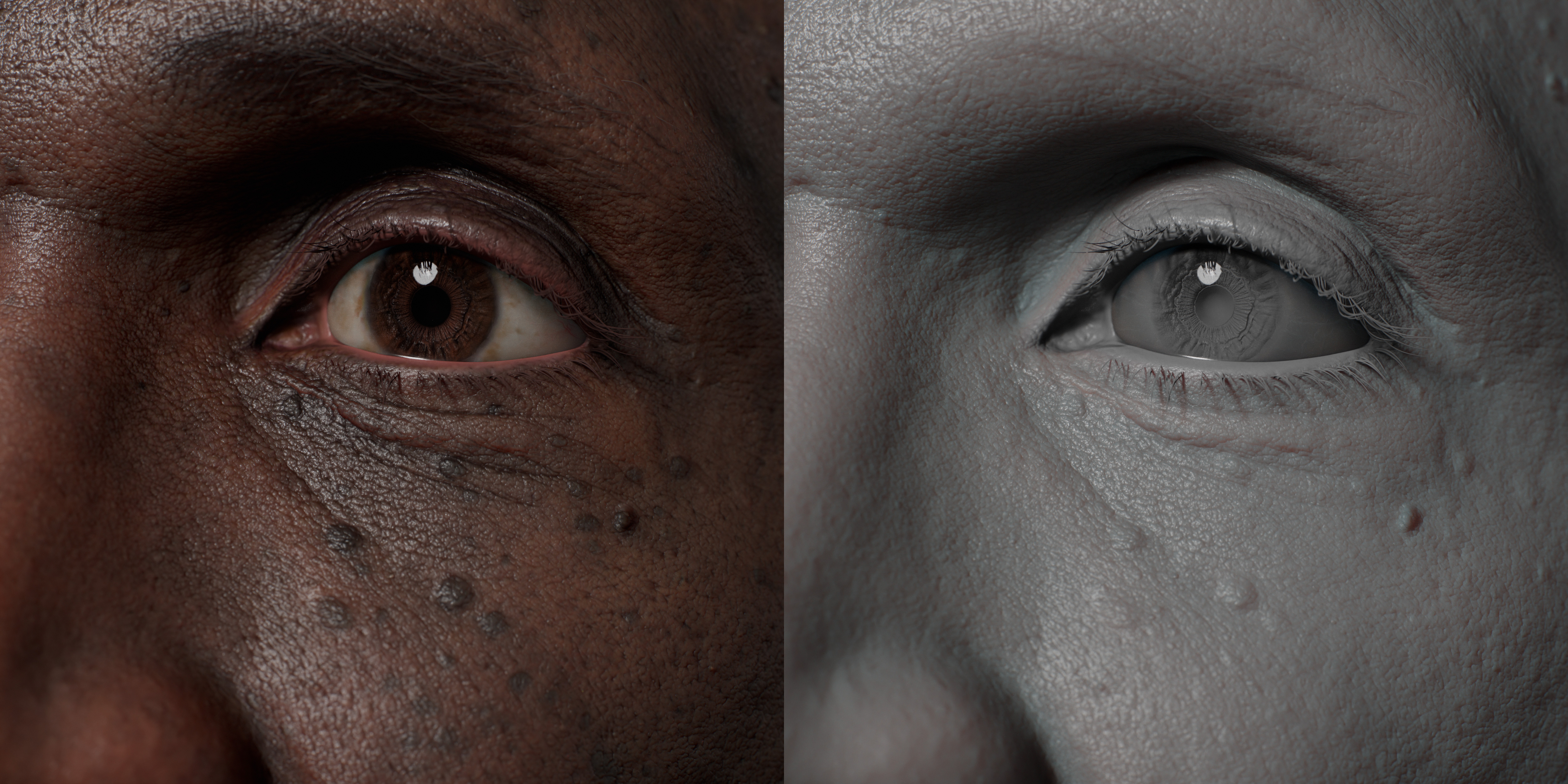 HD Male 3D Head Model 26