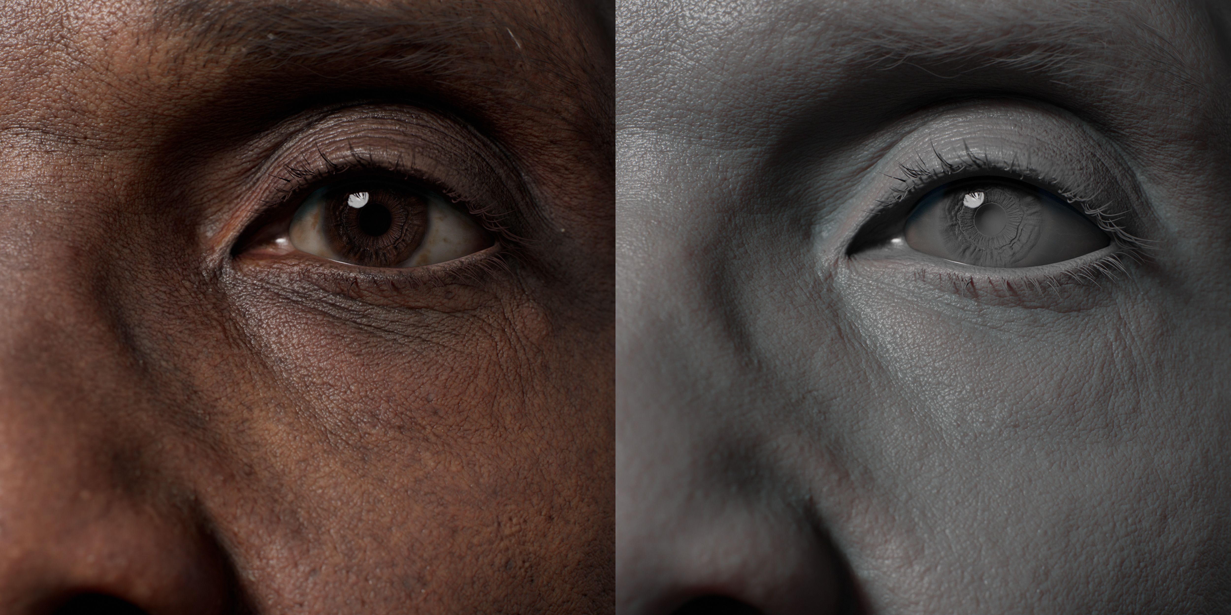 HD Male 3D Head Model 37