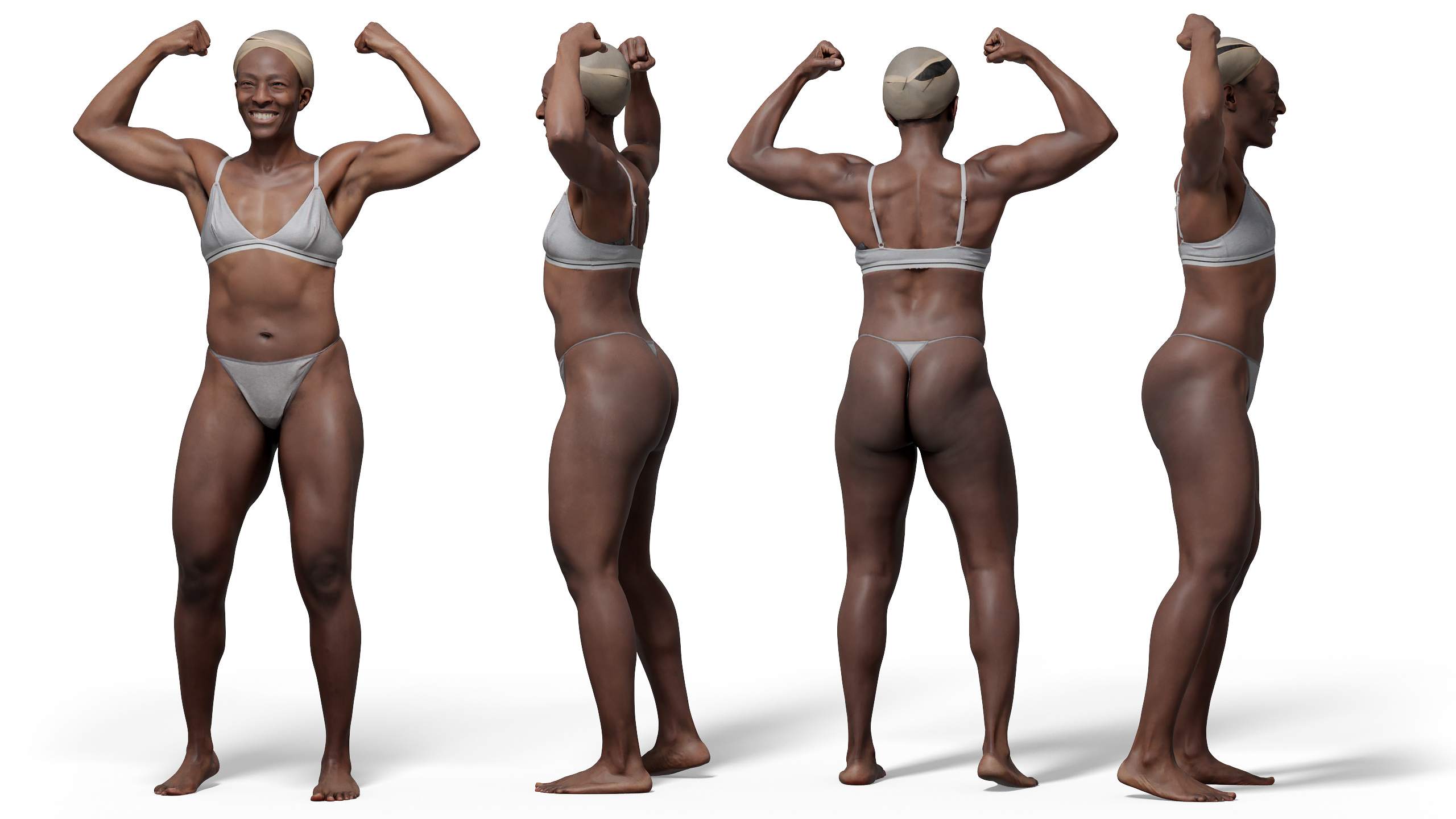 Female 07 Anatomy Reference Pose Pack