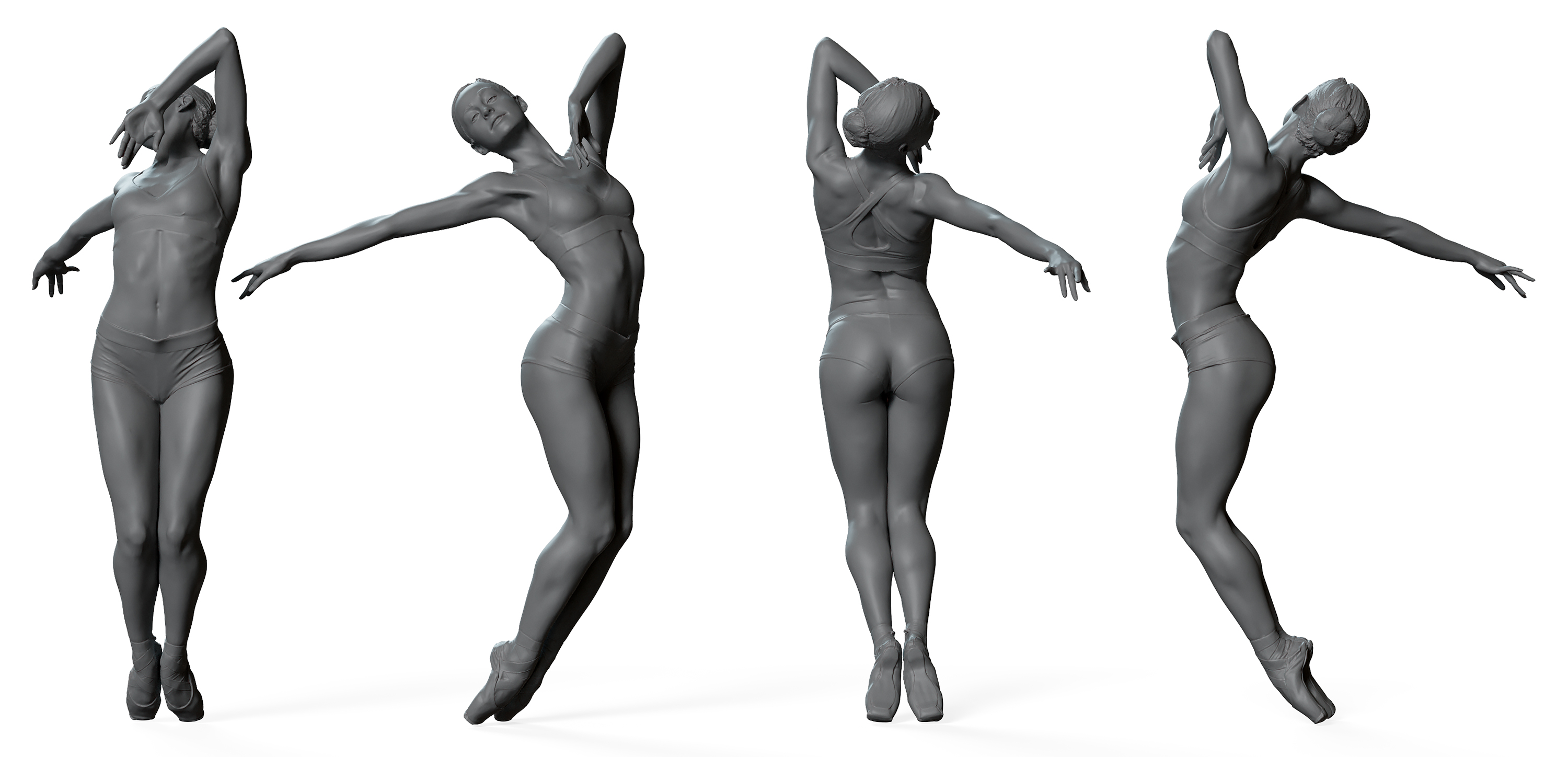 Natural Female 01 T-Pose Base Mesh  3D Characters & People ~ Creative  Market