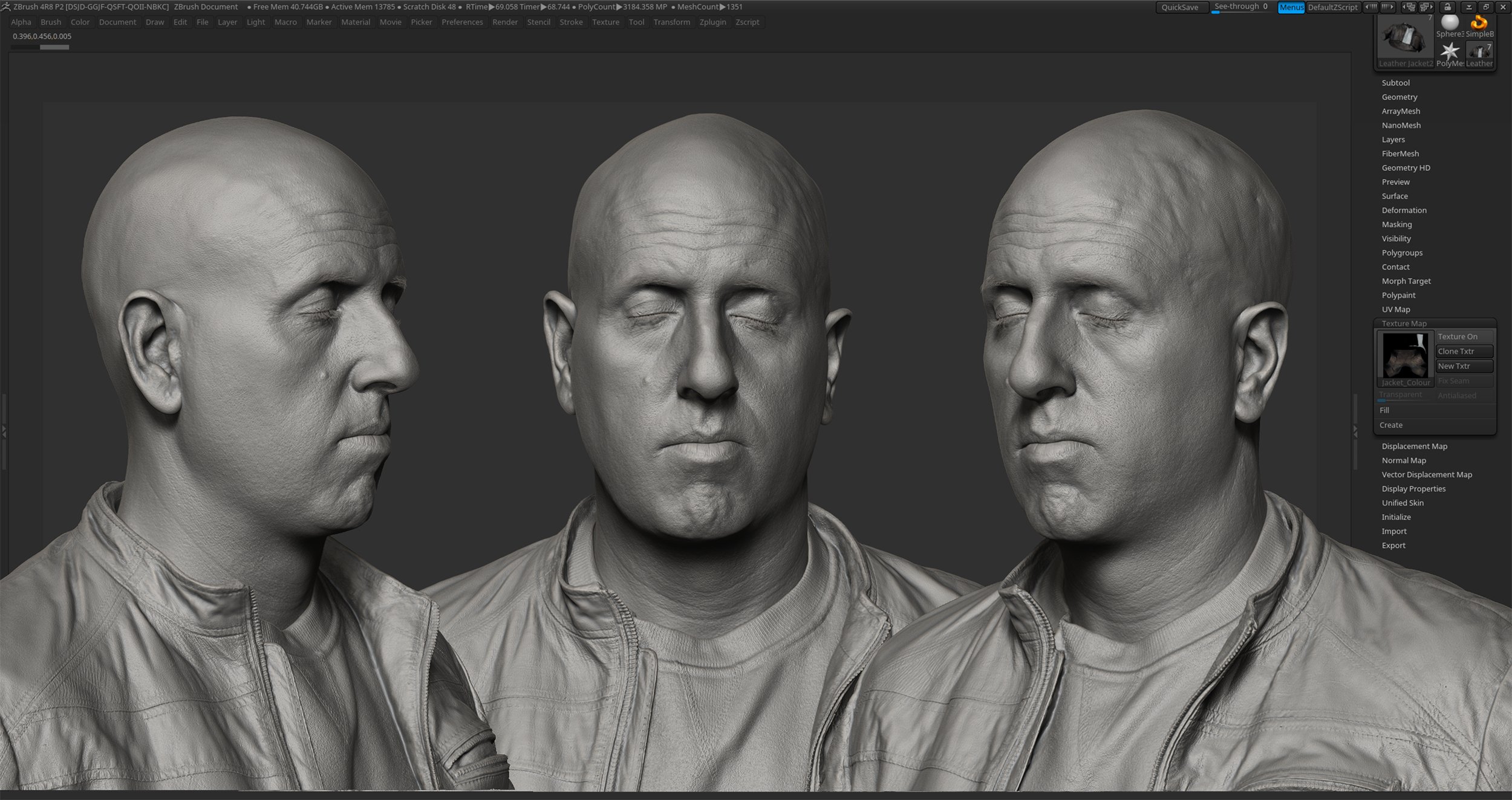 High Resolution Zbrush Source Files 