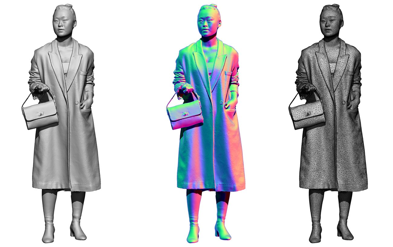 Female Character 35 for Architectural Visualisation