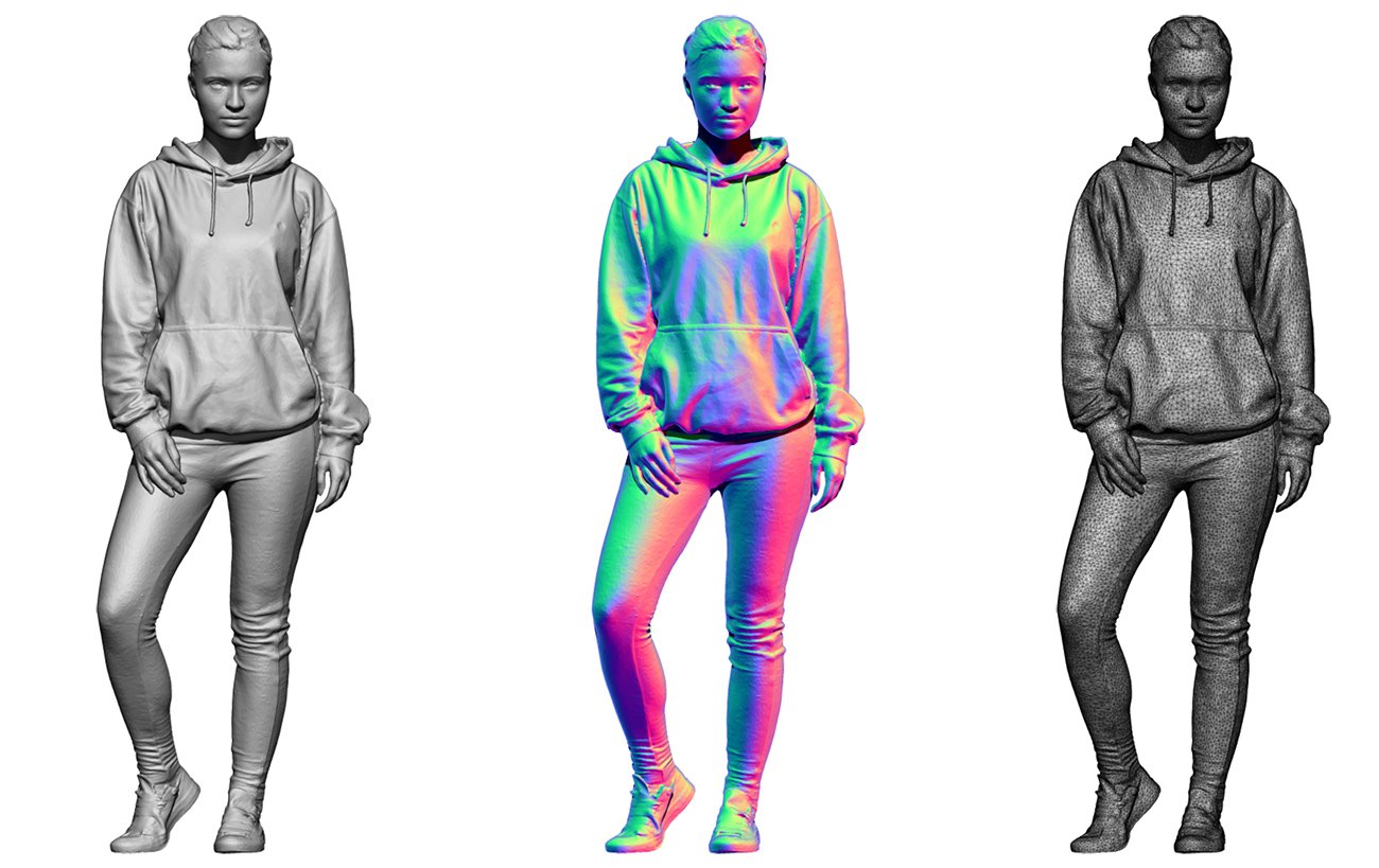 Female Character 39 for Architectural Visualisation