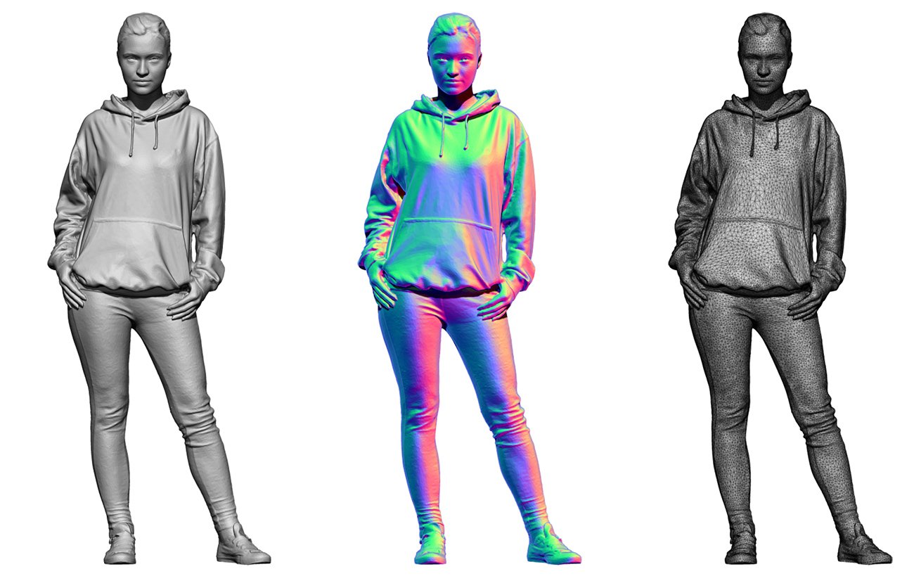Female Character 40 for Architectural Visualisation
