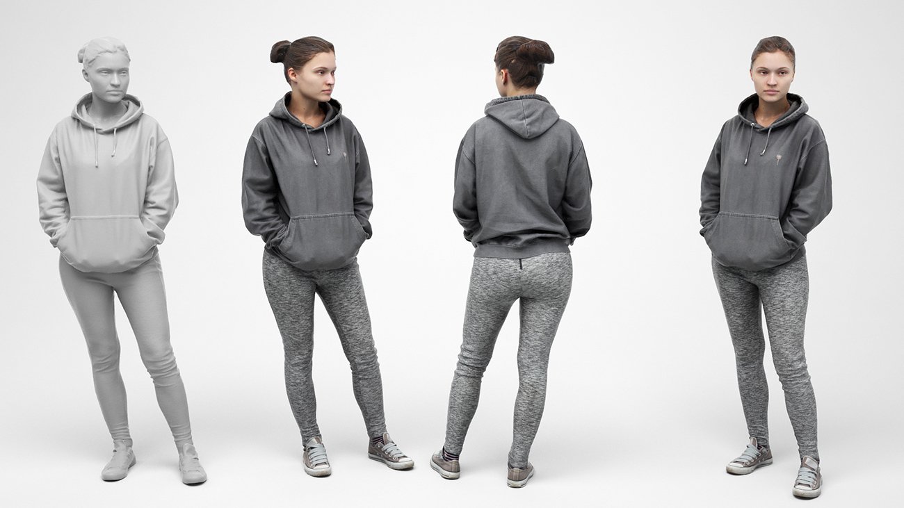 Female Character 42 for Architectural Visualisation