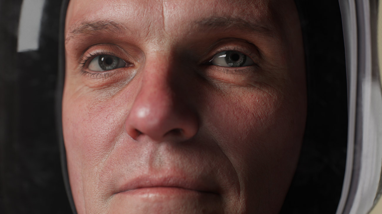 Download photorealistic space suit 3d model 