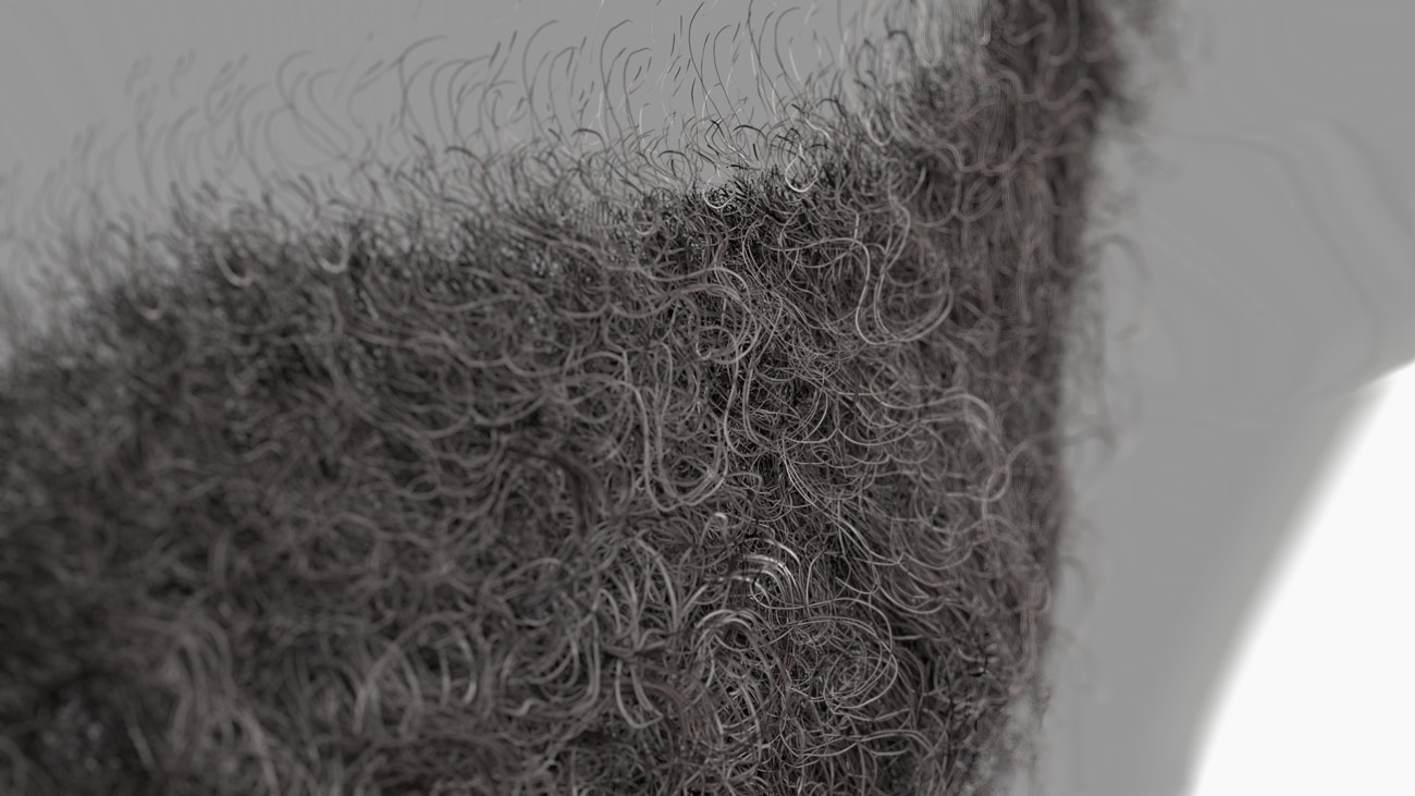 Download realtime hair models for games and vfx project