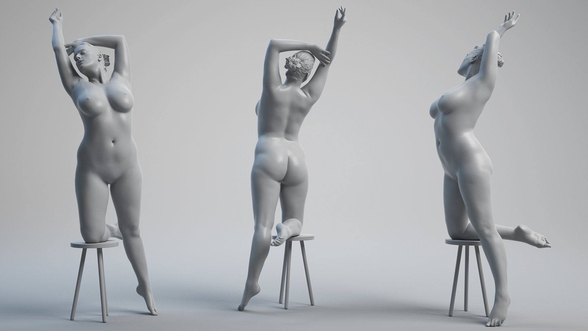 3D Woman Body