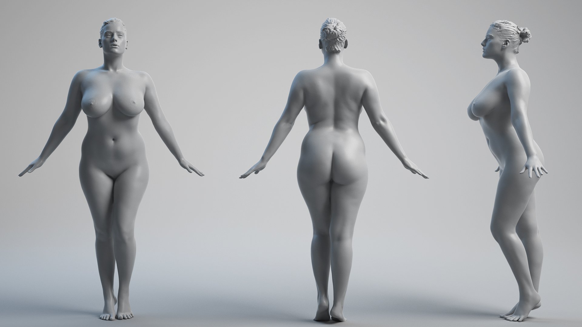 3D Model female