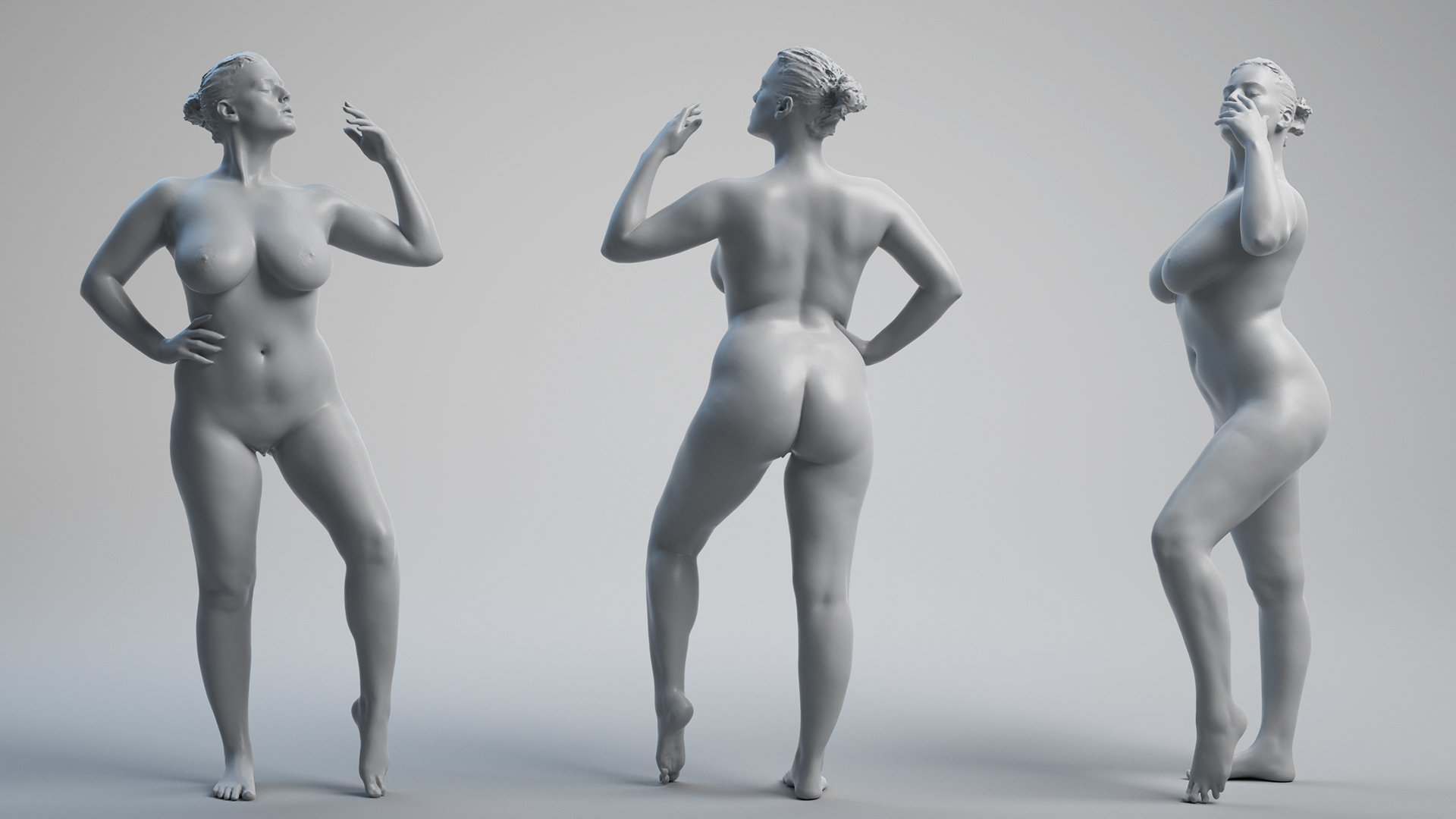 Female 3D Model 