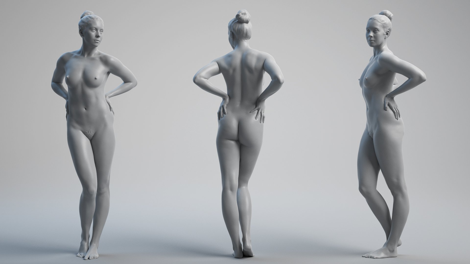Female 3D Body Model