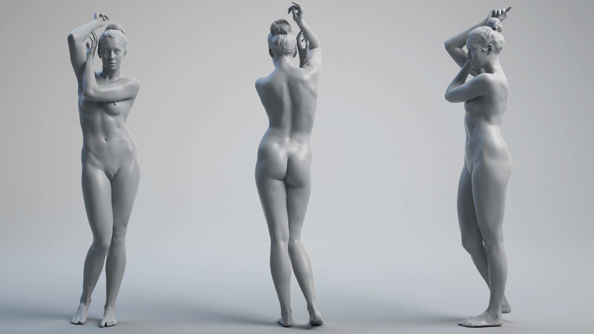 3D Body Scan Female 